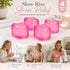 4 Pack Pink Ice Cube Squishy, Soft Squish Set To Relieve Constant Fatigue, Daily Xmas Pack