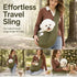 Solid Color Cat Carrier Up To 16.5lbs, Yellow With Phone Pocket, Sunny Mood Boosting Pet Bag