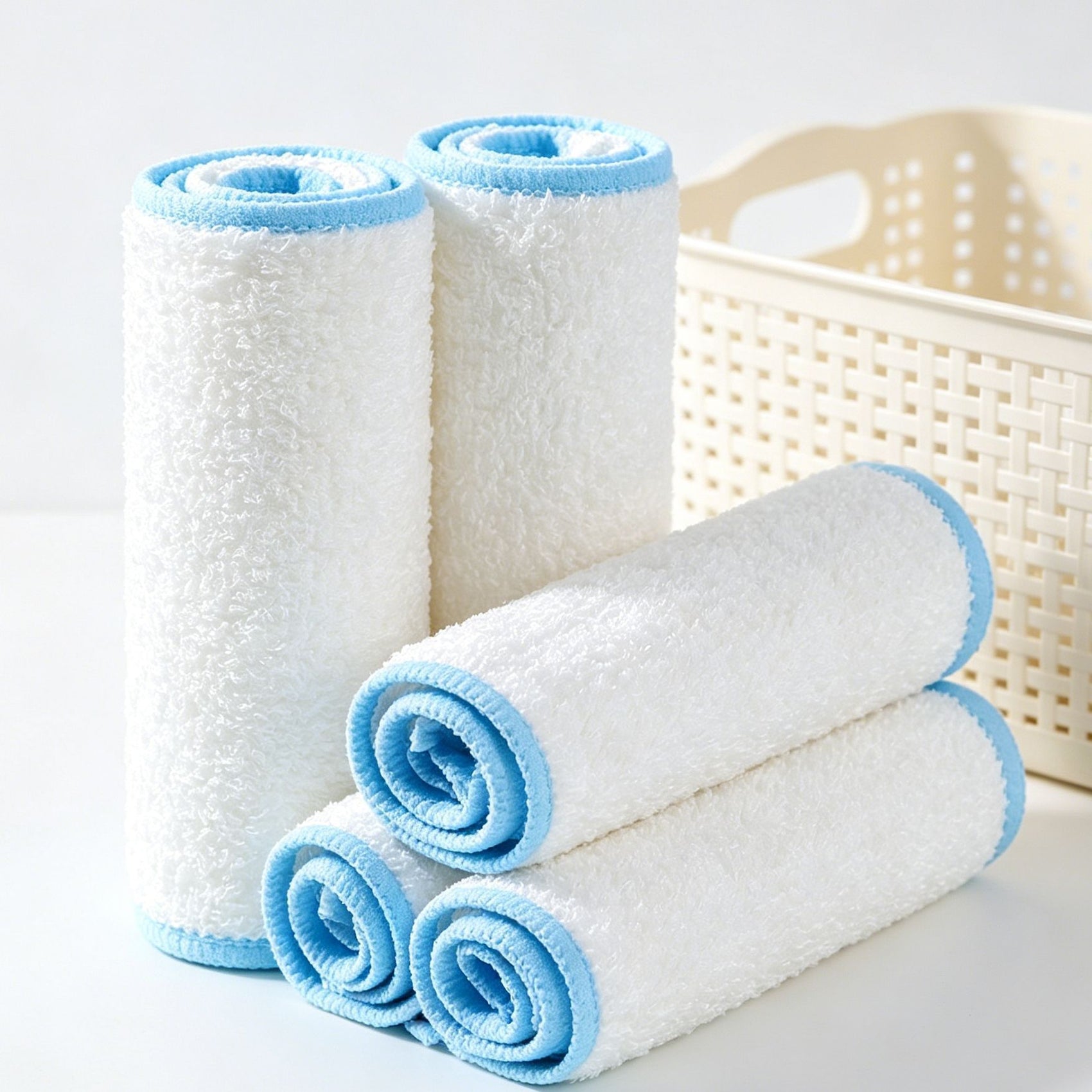 10 pk Bamboo Fiber Dish Cloth 16*18