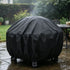 Durable Waterproof Fire Pit Cover Black 92x51cm