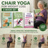 3 Pack Coil Bound Senior Chair Yoga Notebooks, Breathing Awareness, Stable Strength & All-Round Improvement Kits