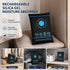 Humidity Tracking Silica Gel Moisture Absorbers, Regular Blue Black Flat Top Sachets, 100g Twin Pack