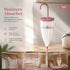 Aroma Infused Hanging Humidity Control Container, Create Refreshing Closet Vibe, Mini Mould & Odour Eliminator, Umbrella Shape, Pink