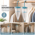 Twin Pack Blue Suspended Closet Moisture Absorbers, Fill Two Separate Storage Zones With Gentle Fragrance, Anti-Mildew For Long-Lasting Cleanliness