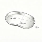 Small Curved Tray 201 Stainless Steel 2pcs