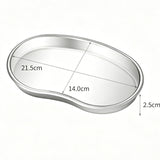 Large Curved Tray 201 Stainless Steel 2pcs