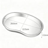 Medium Curved Tray 304 Stainless Steel 2pcs