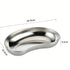 Deep Small Kidney Tray 304 Stainless Steel 2pcs