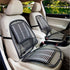 4pcs Car Bamboo Wire Cooling Seat Cushion With Backrest