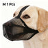 Black Mesh Dog Muzzle M, Drinkable