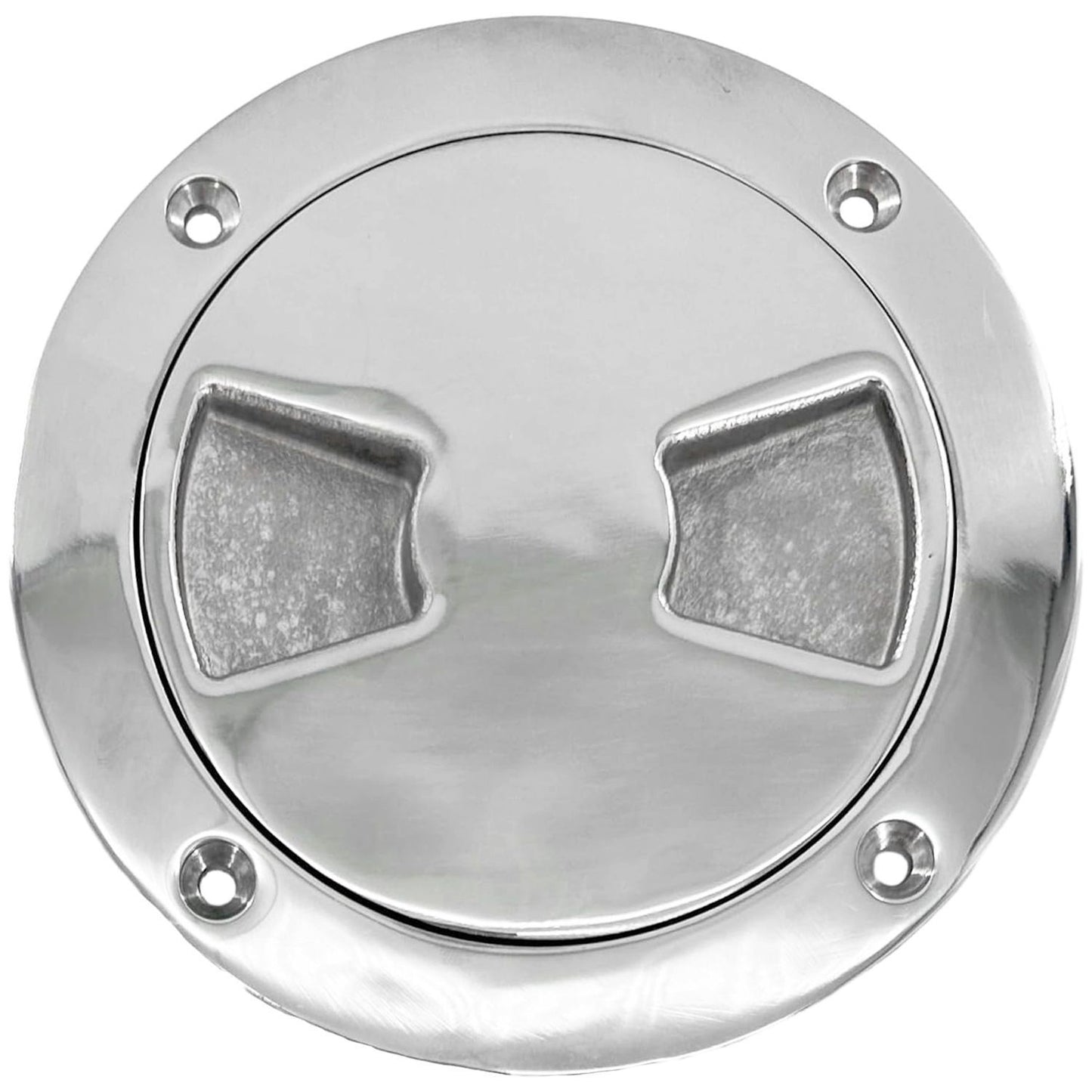 3 Inch 316 Stainless Steel Round Deck Plate Marine Yacht Hardware Fitting