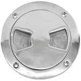 3 Inch 316 Stainless Steel Round Deck Plate Marine Yacht Hardware Fitting