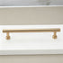 128mm Hole Spacing Hammered Tube Cabinet Pull 2pcs