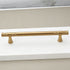 128mm Hole Spacing Segmented Fluted Bar Cabinet Pull 4pcs