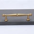 96mm Hole Spacing Waisted Ball Bar Cabinet Pull 6pcs