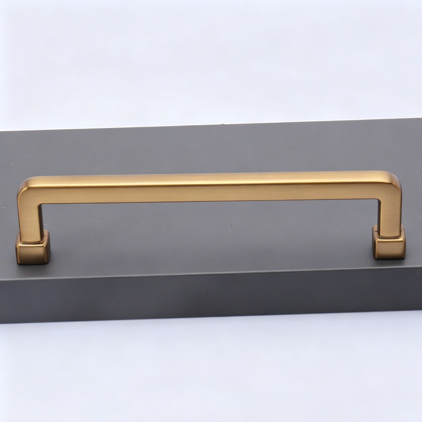 128mm Hole Spacing Square Straight Cabinet Pull 6pcs