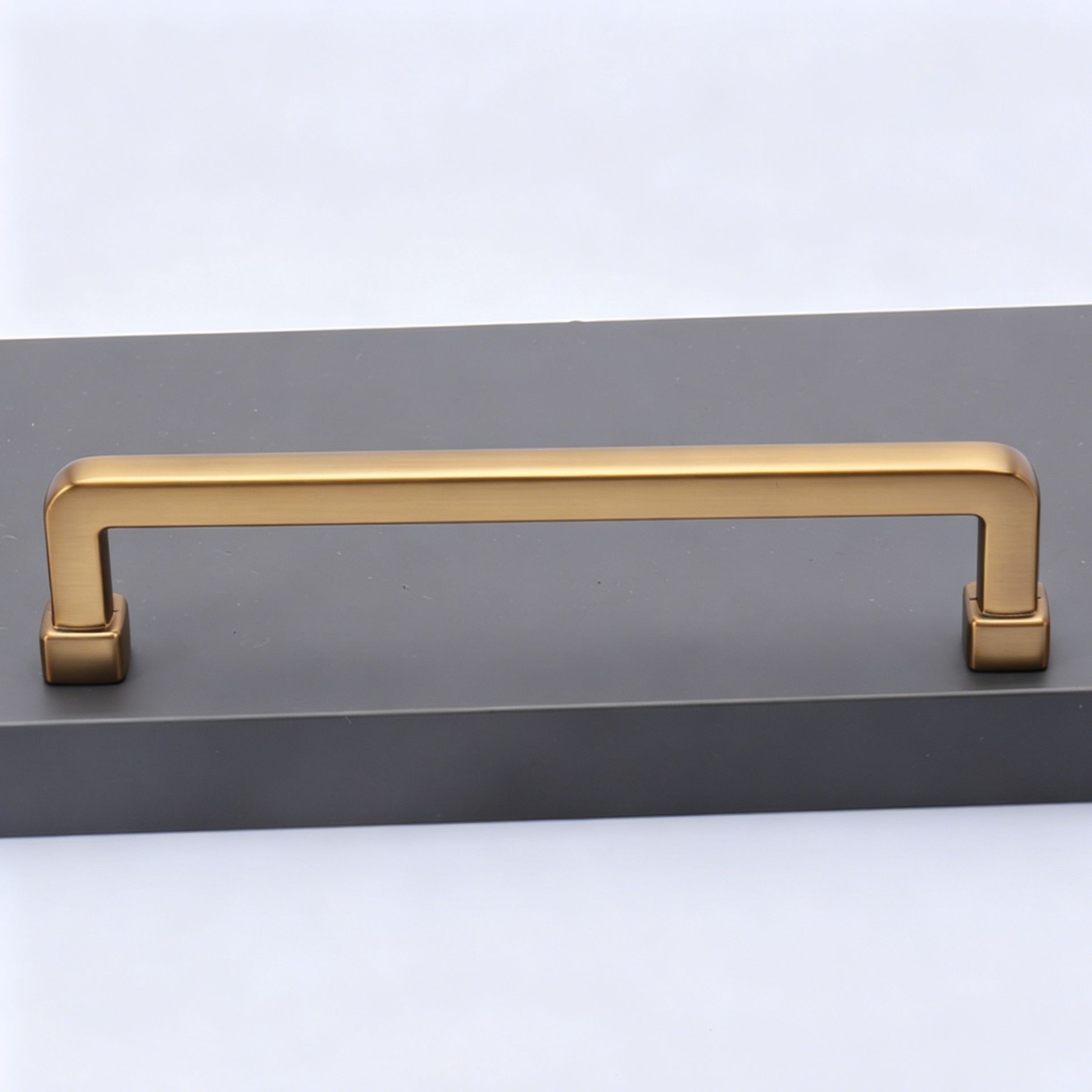128mm Hole Spacing Square Straight Cabinet Pull 6pcs
