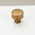 26mm Vertical Fluted Round Single Hole Drawer Knob 6pcs