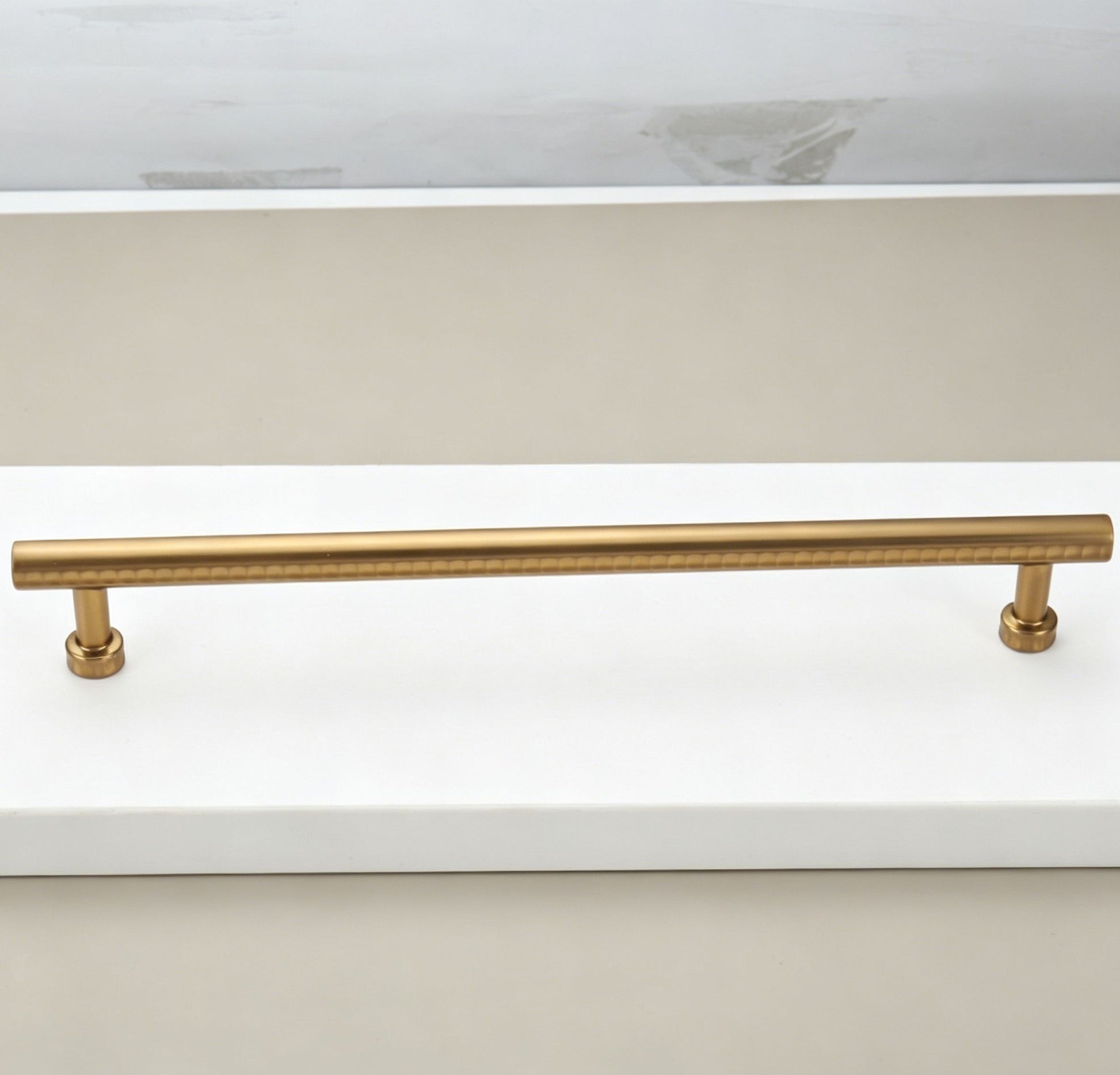 192mm Hole Spacing Hammered Tube Cabinet Pull 6pcs