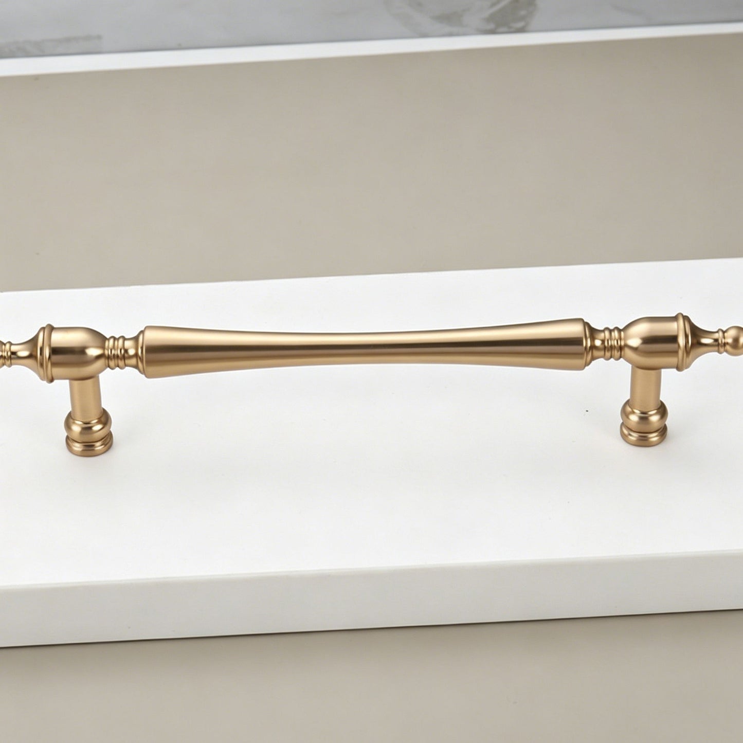 128mm Hole Spacing Vintage Tapered End Bar Cabinet Pull 6pcs