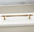 160mm Hole Spacing Vintage Tapered End Bar Cabinet Pull 6pcs