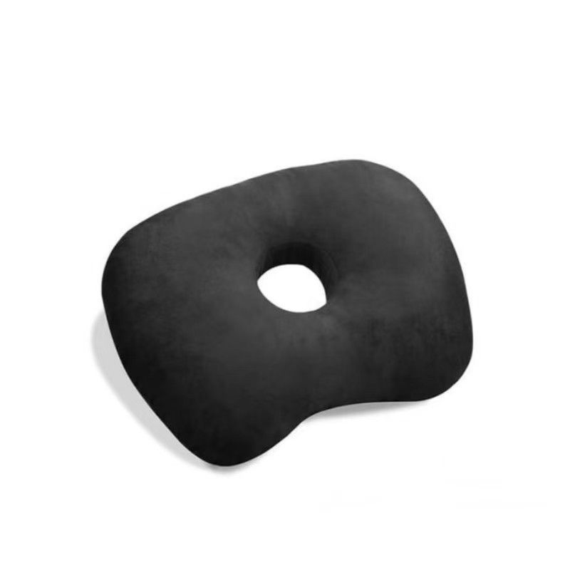 Black Crystal Velvet Ear Pillow, Hollow Hole Fit All Ear Jewelry