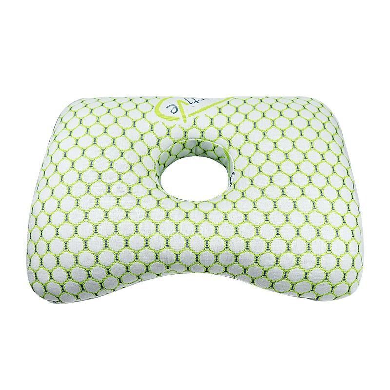 Green Knit Soft Ear Pillow, Air Permeable Relieve Ear Compression