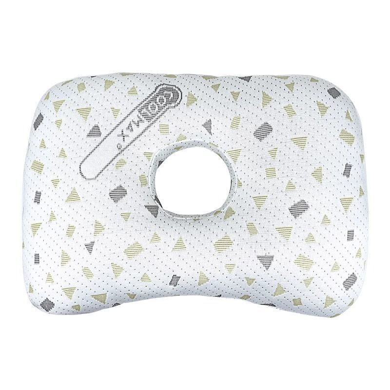 Grey Knit Skin Friendly Ear Cushion, Soothe New Piercing Pain