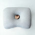 Grey Ice Bean Cool Ear Pillow, Hollow Cutout For Summer Side Sleep