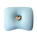 Blue Ice Bean Cooling Ear Cushion, Silky Touch Zero Ear Pressure