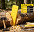 10 Inch Plastic Log Felling Wedges 2Pcs Farm Garden Tree Cutting Tool