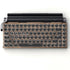 83 Keys Retro Punk Typewriter Mechanical Keyboard, Dual-Mode Bluetooth Hot Swappable Clicky Blue Switch, Wood Grain Shell With White Backlight, Custom Typing Accessory, Christmas Halloween Tech Enthusiast Gift
