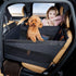 Waterproof Anti-Dirty Dog Car Basket Mat, Hard Reinforced Bottom With Breathable Mesh, Back Single Seat Pet Cushion, Black Large Size, Christmas Halloween Travel Pet Present