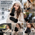 Black Fur Cuff Women&