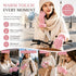 Light Pink Fur Cuff Women&
