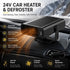 12V Blue Vehicle Heater Quick Heating Windshield Defrost Tool