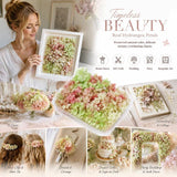 Warm Mixed Tone Preserved Hydrangea DIY Floral Arrangement Supply 5g Pack