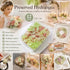 Warm Mixed Shade Preserved Hydrangea Craft Accessory Large Bulk Pack 12 Pack