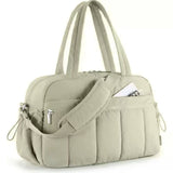 Practical Large‑Capacity Female Crossbody Travel Bag, Wear‑Resistant Fabric For Camping Fitness & Daily Moving‑Out, Holiday Outdoor Activity Bag, Green