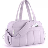 Fashion Multi‑Functional Women Waterproof Crossbody Duffle Bag, Ideal For Gym, Commute And Weekend Getaway, Christmas Female Travel Enthusiast Gift, Purple