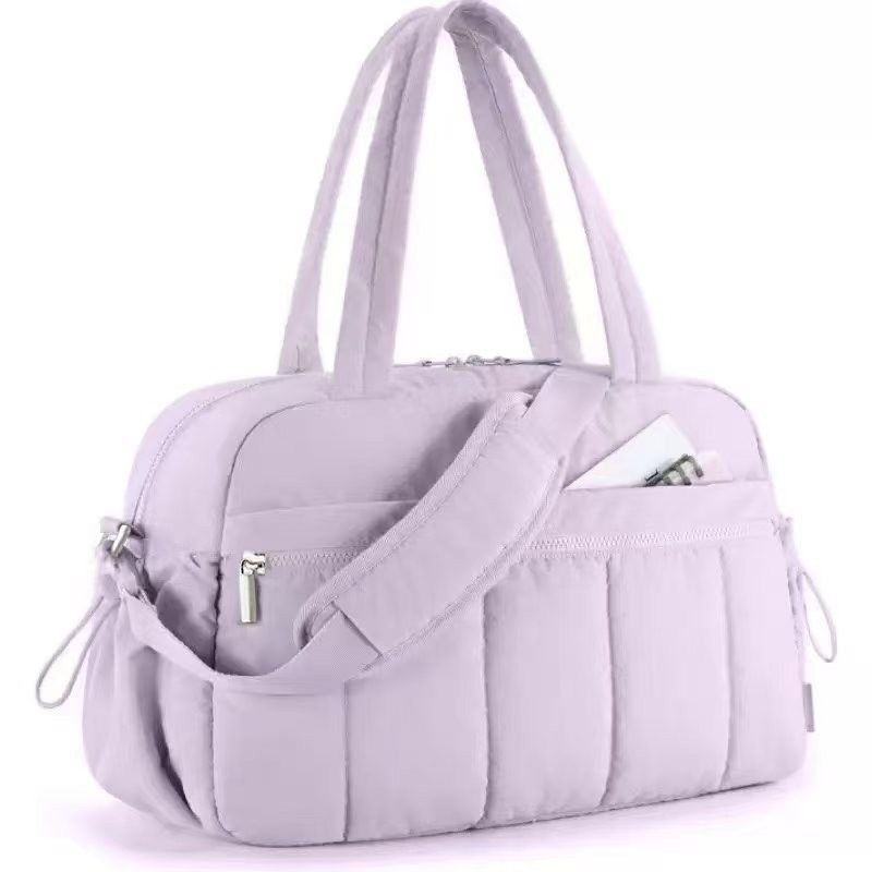 Fashion Multi‑Functional Women Waterproof Crossbody Duffle Bag, Ideal For Gym, Commute And Weekend Getaway, Christmas Female Travel Enthusiast Gift, Purple