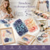 Blue Purple Shade & Champagne Tone Gradient Preserved Hydrangea Scented Candle Supply 2 Boxes