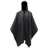 Heavy‑Duty Oxford PVC Thick Black Adult 3‑in‑1 Rain Cloak Poncho, Multifunctional Ground Mat Shelter For Mountaineering Camping Cycling, Durable Outdoor Gear Christmas Gift