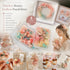 Dreamy Tone & Modern Mixed Shade Preserved Hydrangea Event Tabletop Craft Kit 4 Boxes