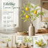 Single Lemon Stem-08 Foam Lemon Artificial Greenery Accessory