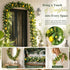 Dense Foliage Artificial Lemon Vine Full Greenery Hanging Decor