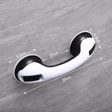 Black Bathroom Grab Bar-Pack of 2
