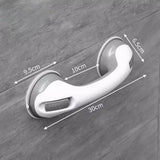 Grey Bathroom Grab Bar-Pack of 2