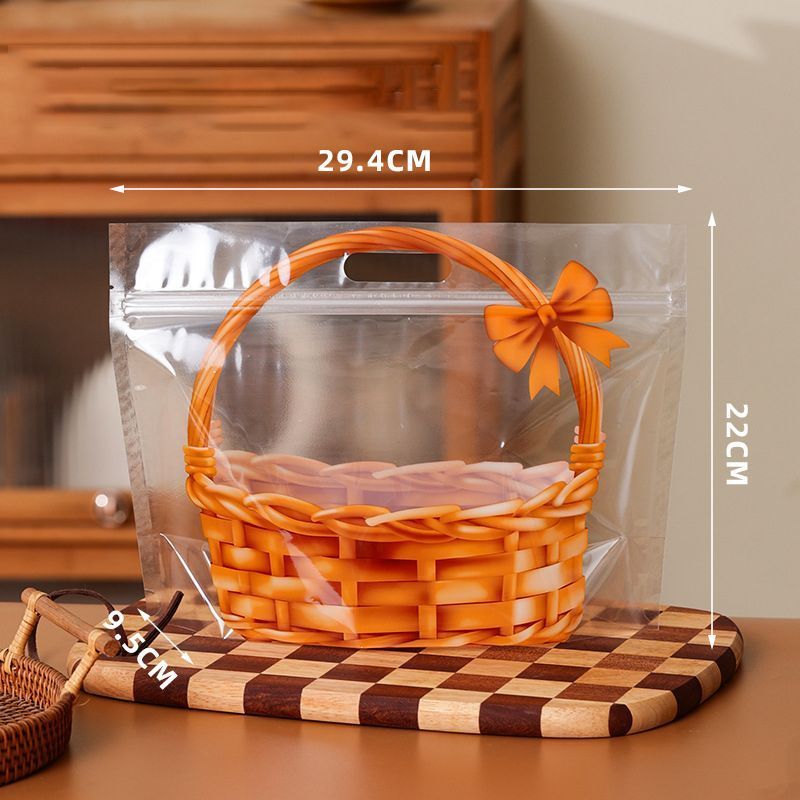 100 Pack [Bowknot Basket] Holds 250g