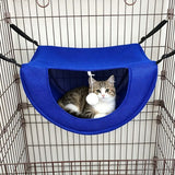 Cat Cage Hammock - Blue 35×27×20cm